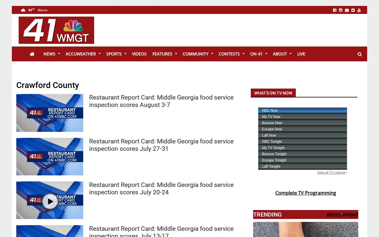 41NBC Crawford County crime news category